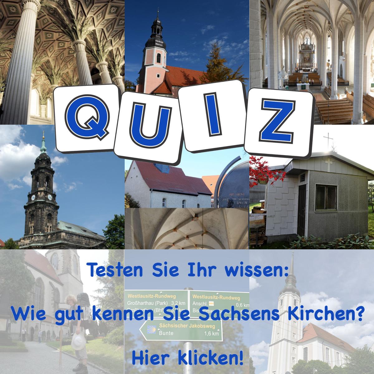 Quiz: Wie gut kennen Sie Sachsens Kirchen?
