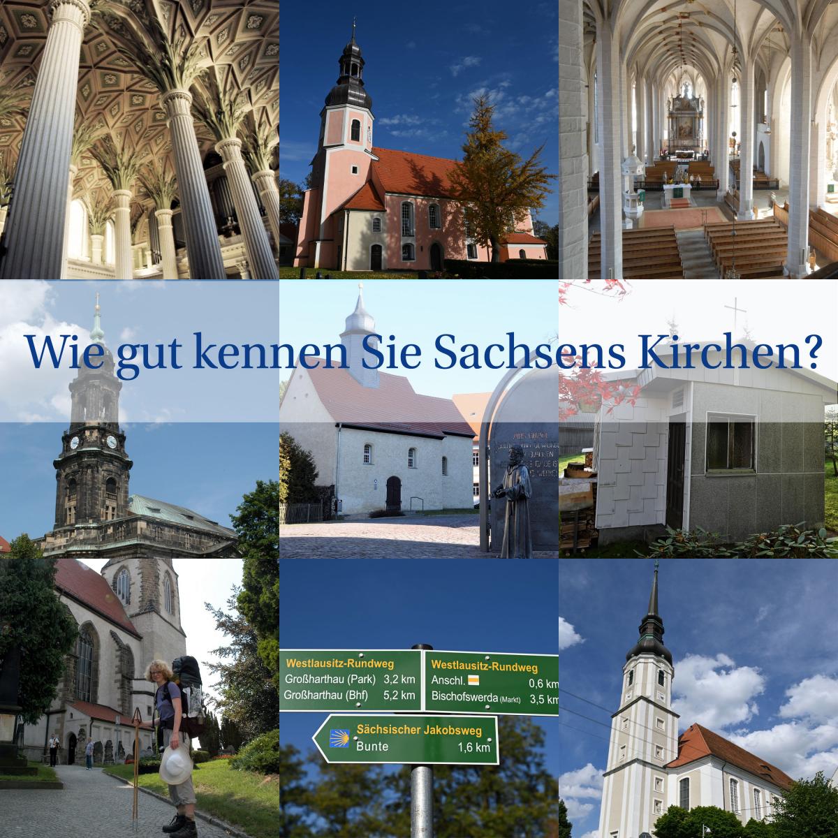 Quiz: Wie gut kennen Sie Sachsens Kirchen?