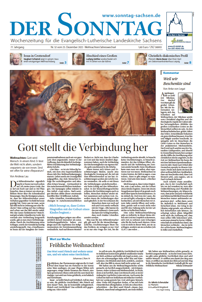 Cover Sonntag 52-2022