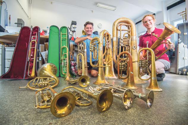 Meisterinstrumente Kroning, Afrika, Uganda, Feuerwehr, Feuerwehrmusikzug Neukirchen-Adorf