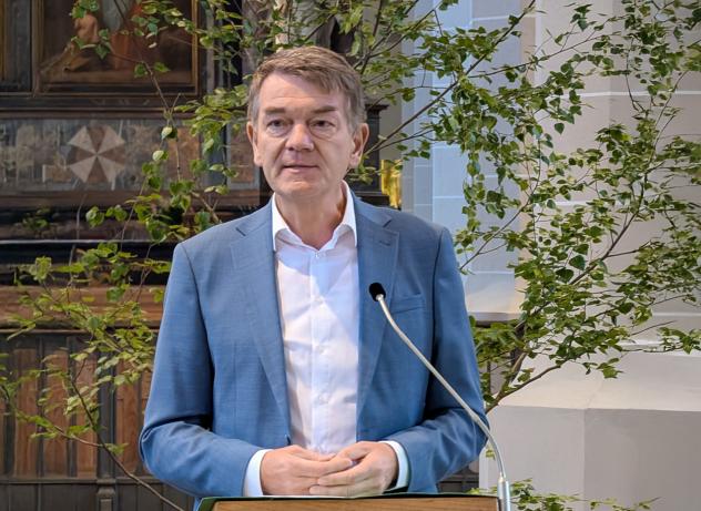 Jörg Schönenborn in Bautzen. Jörg Schönenborn in Bautzen.