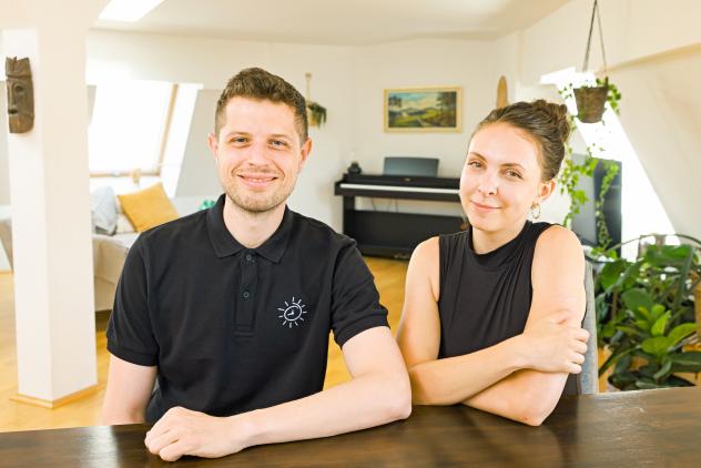 Saskia Rhiza und Robert Reuther Saskia Rhiza und Robert Reuther.
