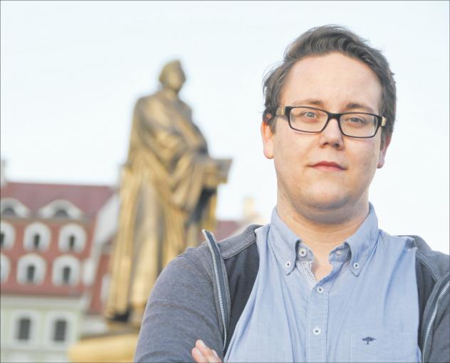 Einsatz für die evangelische Jugend: Hendrik Müller ist neuer Vorsitzender der Landesjugendkammer. Er will, dass Jugendliche mehr mitbestimmen und künftig früher wählen dürfen. Er erwartet einen langen Kampf. Foto: Steffen Giersch Hendrik Müller, Evangelische Jugend, Dresden, Landesjugendkammer