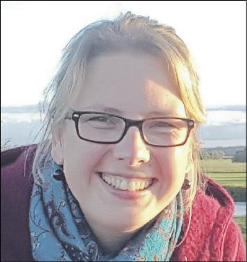 Anna-Maria Busch ist Pfarrerin in den Kirchgemeinden Kühren-Burkartshain und Wurzen. Foto: privat Anna-Maria Busch, Pfarrerin
