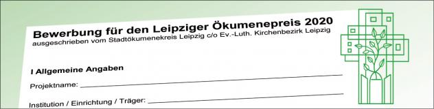Formular, Ökumenepreis, Bewerbung, Leipzig