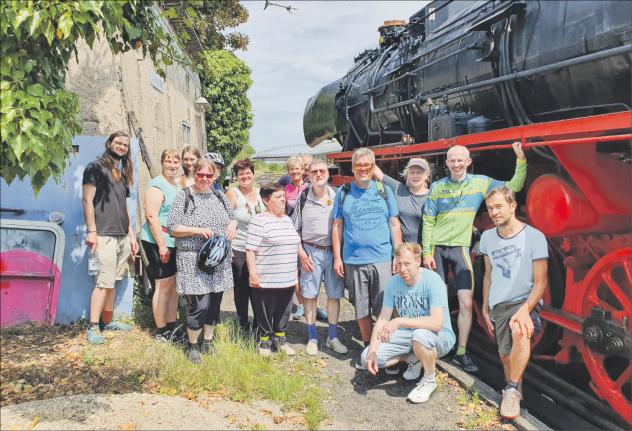 Leipzig-Grünau, Tandem, Blinde, Gehörlose, Privater Leipziger Tandem-Treff