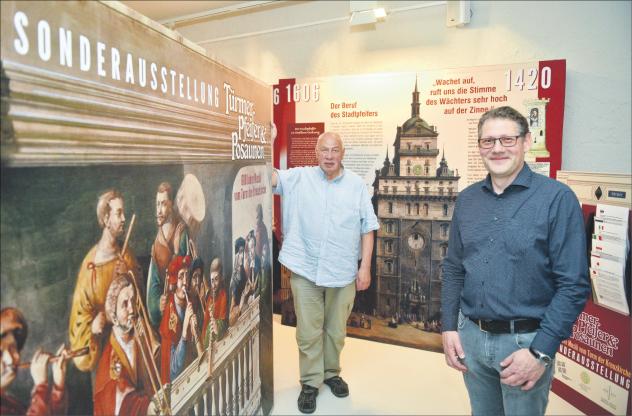 Kreuzkirche Dresden, Kirchturm, Posaunen, Türmer, 