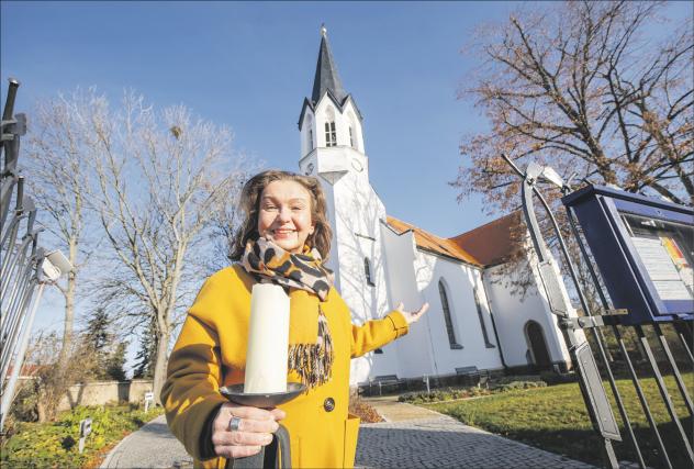 Kirche, Großstädteln, Pfarrerin, Kathrin Bickhardt-Schulz