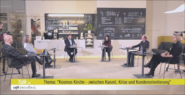 Bischof, Tobias Bilz, Bettina Westfeld, Talkrunde, Dreikönigsforum