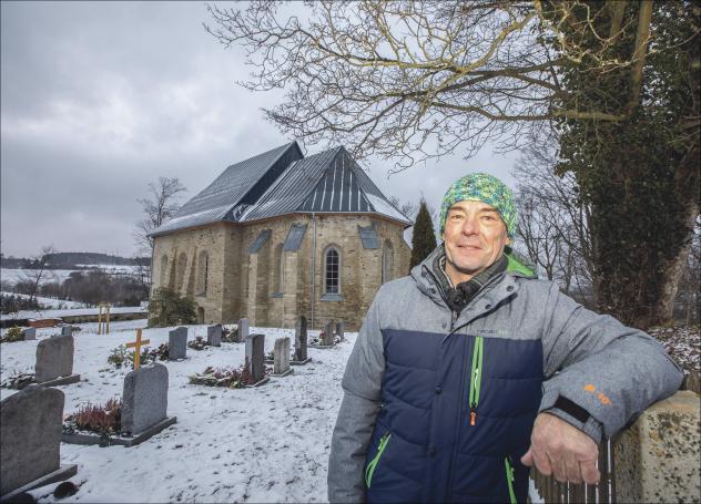 Triebel Kirche Wiederaufbau Friedhof Förderverein