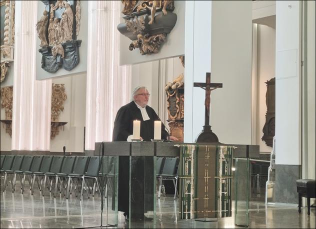 Narrenpredigt, Marco Frenschkowski, Universitätskirche St. Pauli Leipzig, Friedensgebet