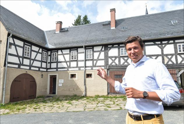 Pilgern, Pilgerherberge, Großschirma, Justus Geilhufe