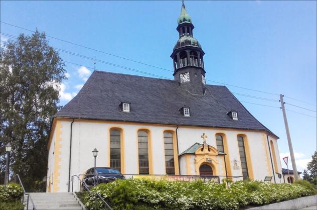 Kirche Neudorf im Erzgebirge © C. Bergmann