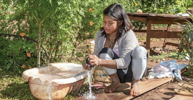 In Misiones (Argentinien) unterstützt das Gustav-Adolf-Werk ein Projekt der Diakoniestiftung »Hora de Obrar«, das die Pflege natürlicher Wasserquellen mit der Aufforstung ihrer Umgebung verbindet. Foto: GAW