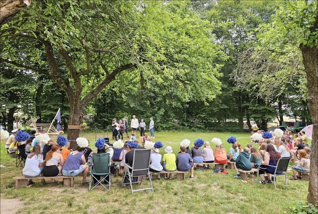 Ein fester Termin im Gemeindekalender ist die Rüstzeit im Freizeit- und Pfadfinderheim Höfgen – in der ersten Ferienwoche waren wieder Kinder und Jugendliche dabei. © Astrid Sonntag Ein fester Termin im Gemeindekalender ist die Rüstzeit im Freizeit- und Pfadfinderheim Höfgen – in der ersten Ferienwoche waren wieder Kinder und Jugendliche dabei. © Astrid Sonntag