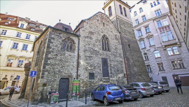 Kirche »St. Martin in der Mauer« in Prag. Kirche »St. Martin in der Mauer« in Prag.