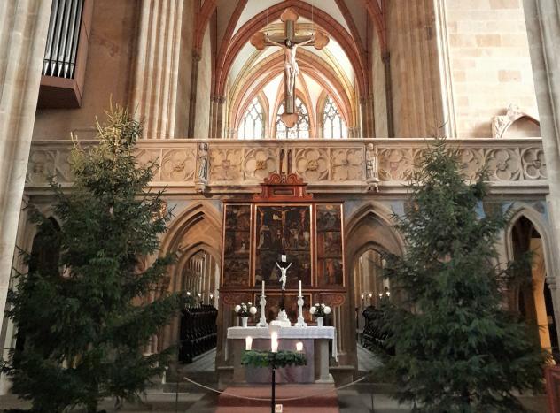 Meißen Altar Weihnachtsbaum