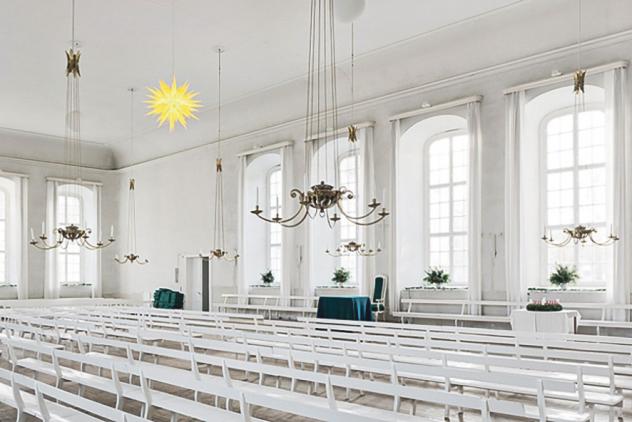 Herrnhuter Kirchensaal