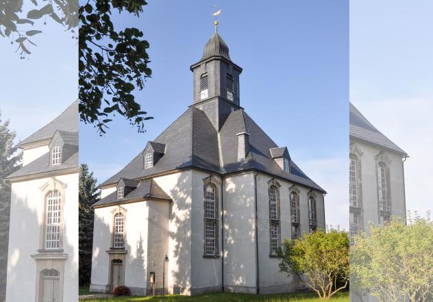 Die Dorfkirche Forchheim gehört zur Stadt Pockau-Lengefeld im Erzgebirgskreis.