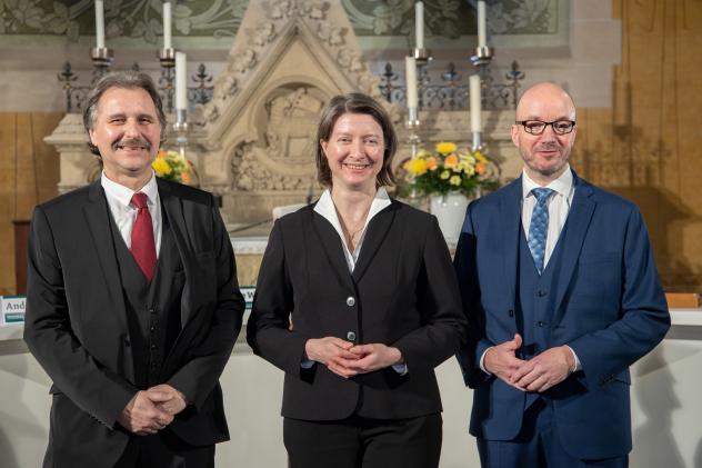 Landesbischof-Wahl Andreas Beuchel, Ulrike Weyer, Tobias Bilz