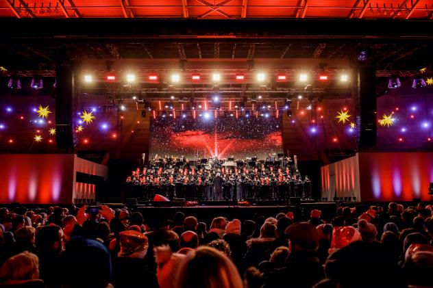 Kreuzchor Stadion Adventskonzert