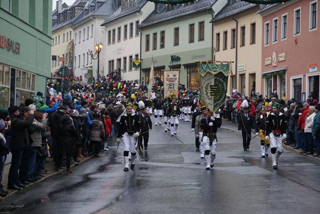 Bergparade in Annaberg-Buchholz 2016