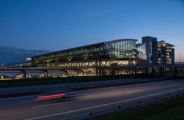 Flughafen Leipzig/Halle Check-In Gebäude