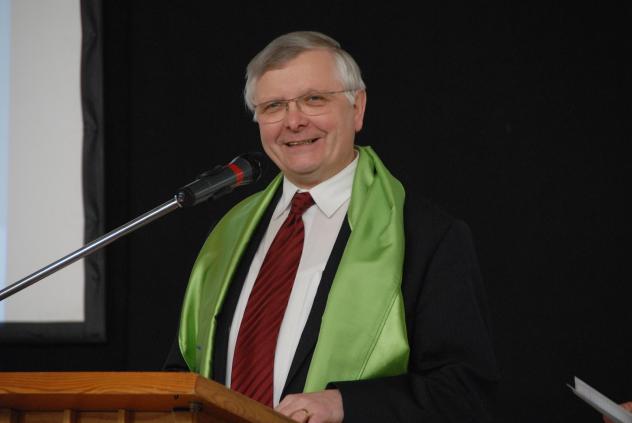 Axel Noack beim Kirchentag im Erzgebirge