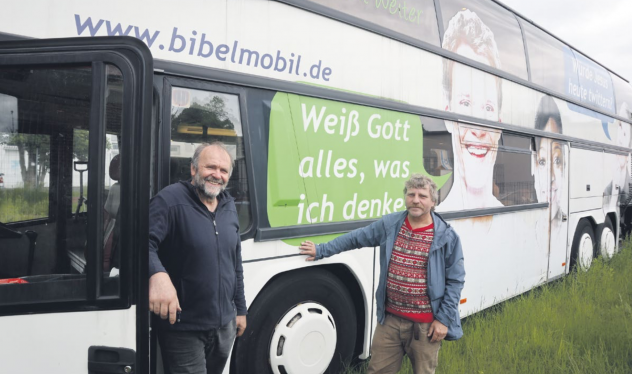 Bibelmobil braucht neuen Bus