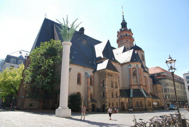 Friedensaktion für die Ukraine Nikolaikirche