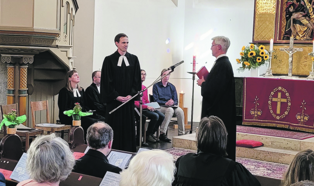 Einführung: Markus Löffler (l.), Frank Manneschmidt © Steinebach/TU