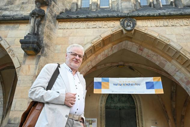 Ekkehard Hübler ist Landesobmann des Kirchenchorwerkes Sachsen.