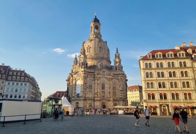 Stiftung Frauenkirche Dresden Freitag Kundgebung Religions- und Glaubensfreiheit