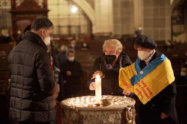 Friedensgebete, Pirna, Plauen, Grimma, Krieg, Ukraine