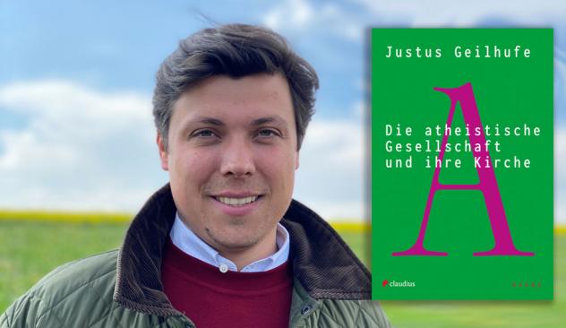 Justus Geilhufe: Die atheistische Gesellschaft und ihre Kirche. Claudius Verlag