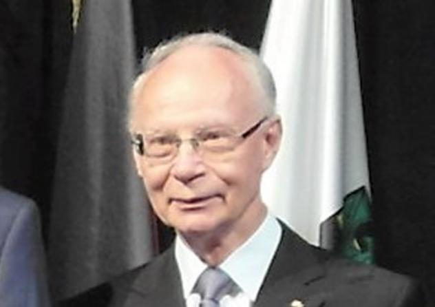 Hans Joachim Meyer während der Verleihung des Sächsischen Verdienstordens 2015.