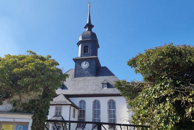 Die Kirche Hormersdorf ist täglich geöffnet.