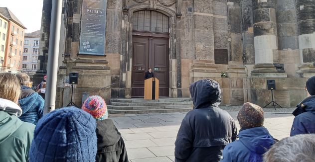 Kreuzkirche Dresden Namenslesung