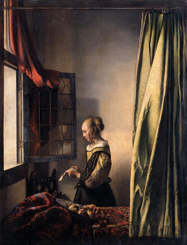 Jan Vermeer »Brieflesendes Mädchen«