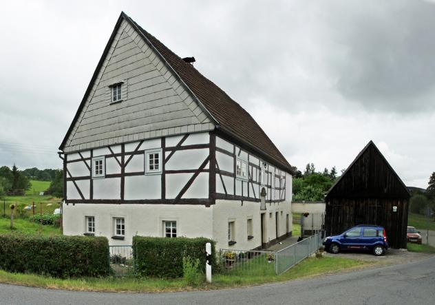 Wohnhaus der Orgelbauerfamilie Silbermann (erbaut 1680) in Kleinbobritzsch © Norbert Kaiser