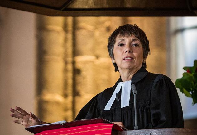 Theologin Margot Käßmann Friedensgebet Leipzig Hoffnung