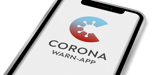 Per Corona-Warn-App ist jetzt die digitale Kontakterfassung auch für Gottesdienste möglich. Foto: iXimus/pixabay Corona, Warn-App, Handy