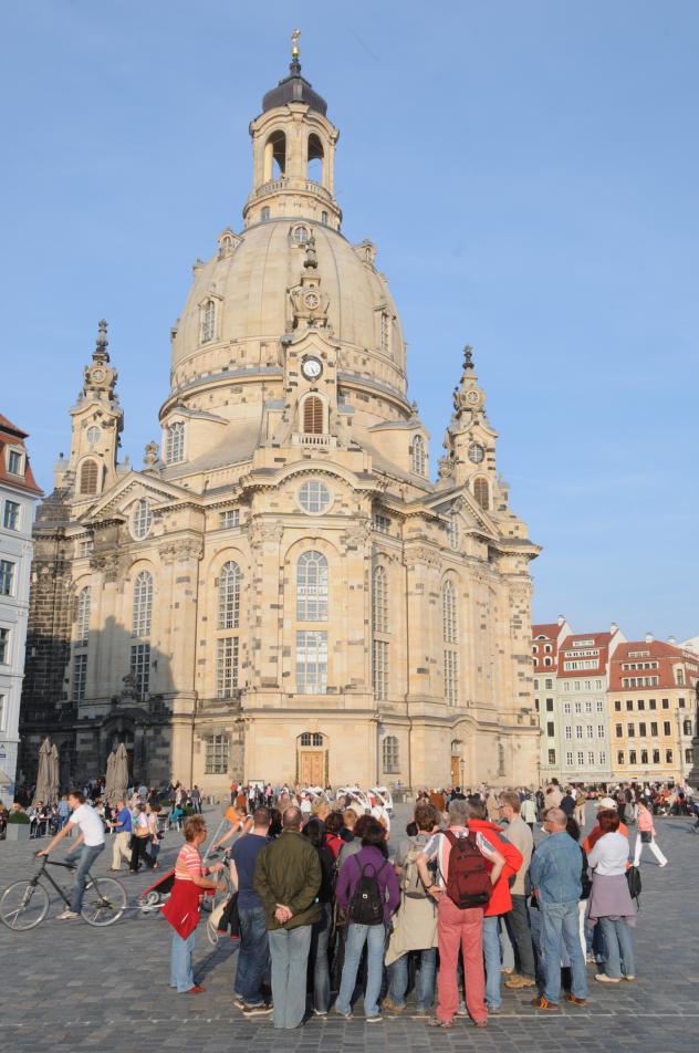 Die Dresdner Frauenkirche soll auch weiter offen für Besucher sein © S. Giersch