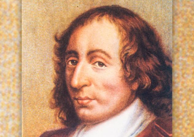Philosoph Mathematiker und Physiker Blaise Pascal 