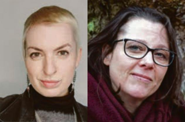 Maike Schöffer (L.) ist Pfarrerin in Berlin-Adlershorst, schreibt auf Instagram als »@ja.und. amen« und macht den Podcast »Drei Frauen, Drei Religionen.« Foto: privat. Katharina Körting (R.) ist freie Autorin, Journalistin und 2024 Arbeitsstipendiatin für deutschsprachige Literatur der Berliner Senatsverwaltung für Kultur und Gesellschaftlichen Zusammenhalt.Foto: J. Haag Maike Schöffer (L.) ist Pfarrerin in Berlin-Adlershorst, schreibt auf Instagram als »@ja.und. amen« und macht den Podcast »Drei Frauen, Drei Religionen.« Foto: privat. Katharina Körting (R.) ist freie Autorin, Journalistin und 2024 Arbeitsstipendiatin für deutschsprachige Literatur der Berliner Senatsverwaltung für Kultur und Gesellschaftlichen Zusammenhalt.Foto: J. Haag