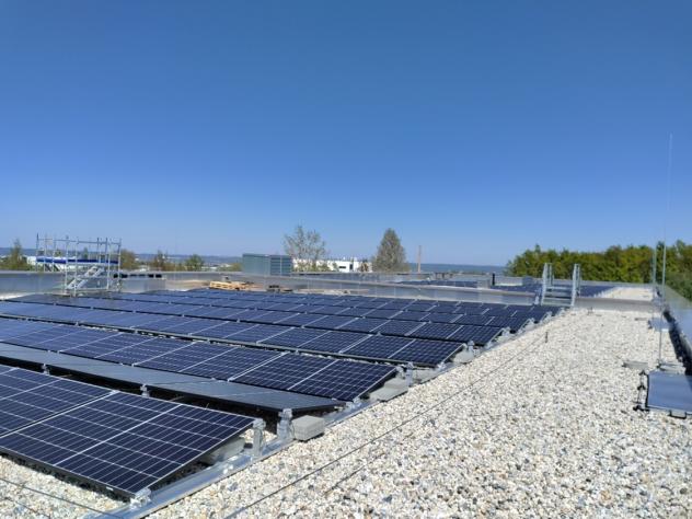 Solaranlage Archivgebäude Evangelisch-Lutherische Landeskirche Sachsens