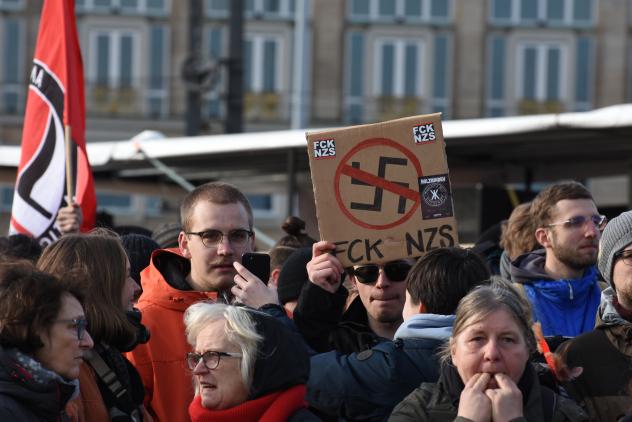Dresden, 13. Februar, Protest, Demo