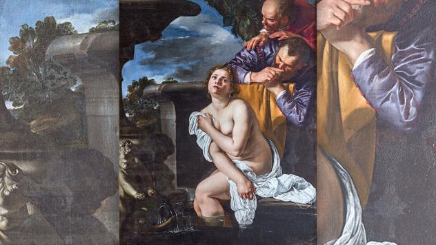 Eine Kölner Ausstellung zeigt Bilder der biblischen Susanna Artemisia Gentileschi: Susanna und die Alten (1622) © The Burghley House Collection, Stamford