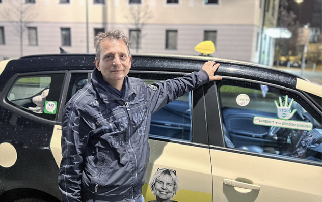 Taxifahrer Danielo Baltrusch