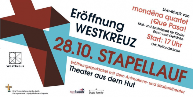 »Westkreuz« öffnet in Heilandskirche Plagwitz Leipzig Stadtteilzentrum